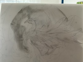 Calque de dessins du médaillon